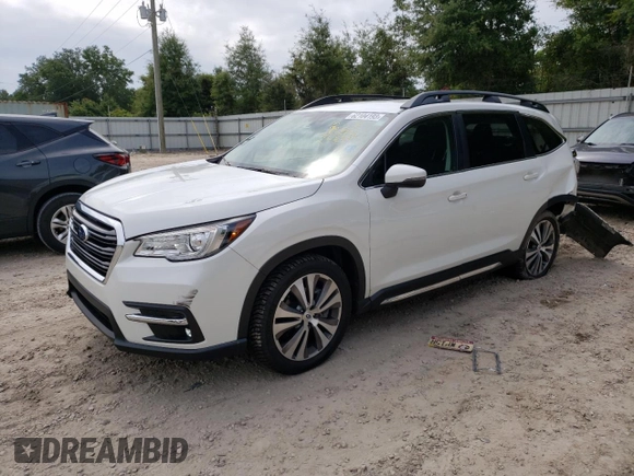 2020 Subaru Ascent Limited with VIN 4S4WMAMD2L3418558, listed as a Copart auction lot 62104193 with 59,539 mi miles. Bid and sale history available at carsss.com. Image 1.