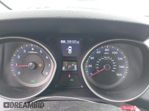 2016 Hyundai Elantra GT with VIN KMHD35LH4GU303420, listed as a IAAI auction lot 41777060 with 109,107 mi miles. Bid and sale history available at carsss.com. Image 7.