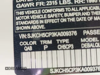 2019 Infiniti QX30 Luxe with VIN SJKCH5CP3KA009376, listed as a IAAI auction lot 42235934 with 46,590 mi miles and . Bid and sale history available at DreamBid. Image 9.