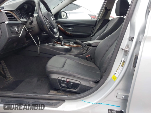 2014 BMW 3 Series 328i with VIN WBA3C1C53EK109613, listed as a IAAI auction lot 41713060 with 141,240 mi miles. Bid and sale history available at carsss.com. Image 6.