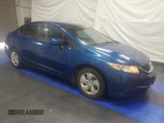 2014 Honda Civic LX z VIN 2HGFB2F54EH504123, wystawiony jako Copart lot #57471155 z przebiegiem 185 446 mil mil oraz Czysty tytuł • Clean title. Historia ofert i sprzedaży dostępna na DreamBid. Obrazek 4.