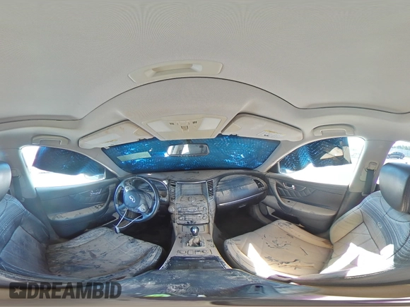 2010 Infiniti FX35 with VIN JN8AS1MW7AM852623, listed as a Copart auction lot 73722804 with 0 mi miles and Salvage Title. Bid and sale history available at carsss.com. Image 13.