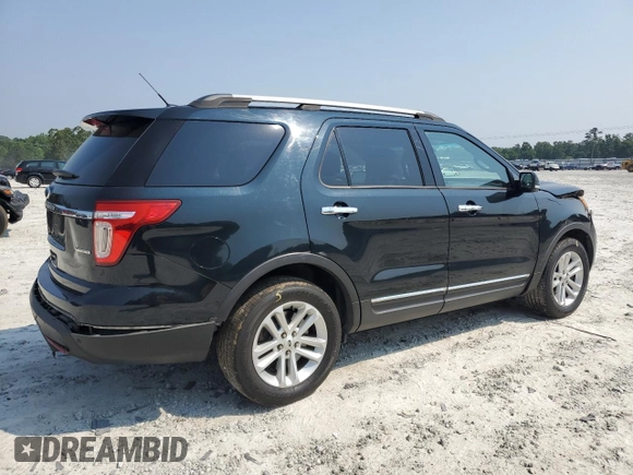 2014 Ford Explorer XLT with VIN 1FM5K7D89EGB88097, listed as a Copart auction lot 59423895 with 214,019 mi miles and Salvage title. Bid and sale history available at DreamBid. Image 3.