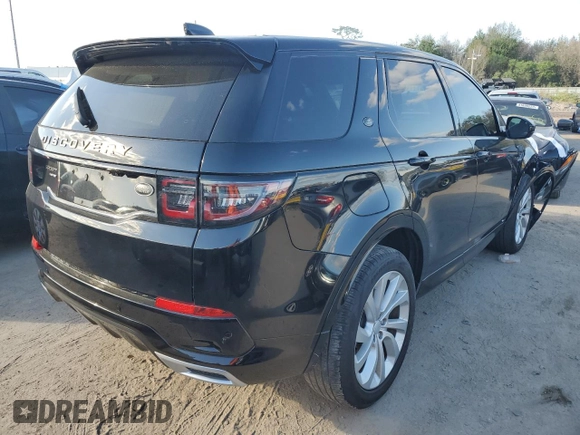 2020 Land Rover Discovery with VIN SALCM2GX5LH841570, listed as a Copart auction lot 41431113 with 15,696 mi miles and . Bid and sale history available at DreamBid. Image 3.