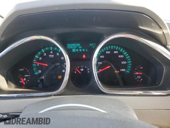 2012 Chevrolet Traverse 1LT with VIN 1GNKRGED2CJ152547, listed as a Copart auction lot 52012085 with 238,137 mi miles and Salvage Title. Bid and sale history available at DreamBid. Image 9.