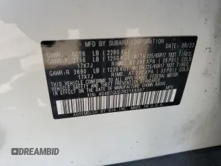 2024 Subaru Outback Wilderness with VIN 4S4BTGUD7R3158087, listed as a Copart auction lot 64225515 with 14,858 mi miles and Salvage title. Bid and sale history available at DreamBid. Image 13.