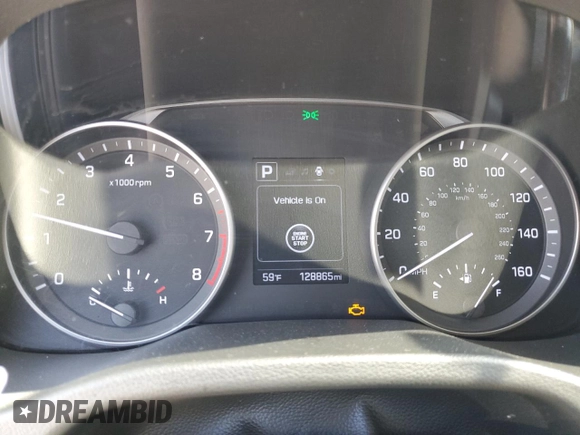 2017 Hyundai Elantra SE with VIN 5NPD84LF6HH017966, listed as a Copart auction lot 55131735 with 128,865 mi miles and Salvage Title. Bid and sale history available at DreamBid. Image 9.