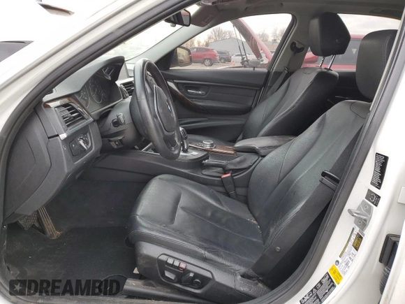 2015 BMW 3 Series 335i xDrive with VIN WBA3B9G59FNR92886, listed as a Copart auction lot 83223924 with Not Provided miles and Salvage Title. Bid and sale history available at carsss.com. Image 7.