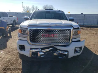 2015 GMC Sierra 2500HD Denali with VIN 1GT120EG1FF191664, listed as a Copart auction lot 80010794 with 169,060 mi miles and Salvage Title. Bid and sale history available at carsss.com. Image 5.