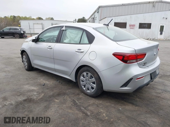 2023 Kia Rio LX with VIN 3KPA24AD2PE628795, listed as a IAAI auction lot 41943903 with 35,937 mi miles. Bid and sale history available at carsss.com. Image 3.