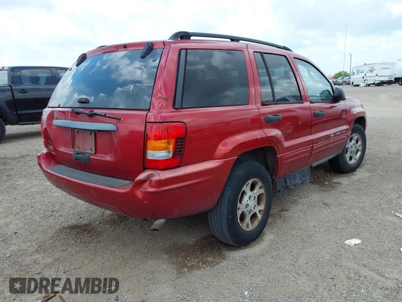 2004 Jeep Grand Cherokee Laredo z VIN 1J4GW48S04C389585, wystawiony jako IAAI lot #42461413 z przebiegiem 228 672 mil mil oraz . Historia ofert i sprzedaży dostępna na DreamBid. Obrazek 4.