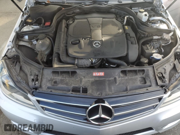 2014 Mercedes-Benz C 350 Sport with VIN WDDGF5HB0EA926227, listed as a Copart auction lot 71955504 with 57,273 mi miles and Salvage Title. Bid and sale history available at DreamBid. Image 11.
