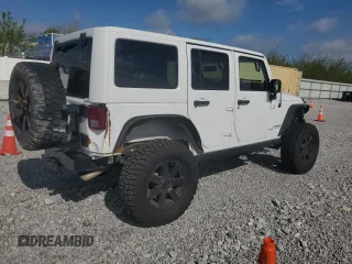 2014 Jeep Wrangler Unlimited Sahara z VIN 1C4HJWEG8EL257437, wystawiony jako Copart lot #55594695 z przebiegiem 157 575 mil mil oraz Czysty tytuł • Clean title. Historia ofert i sprzedaży dostępna na DreamBid. Obrazek 3.