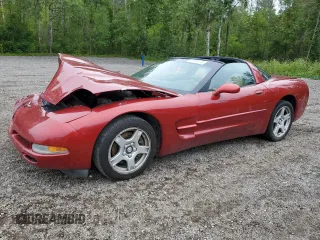1999 Chevrolet Corvette with VIN 1G1YY22G4X5107317, listed as a Copart auction lot 65749474 with 0 mi miles and Salvage Title. Bid and sale history available at carsss.com. Image 1.