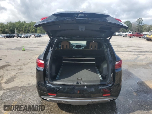 2019 Chevrolet Blazer Premier with VIN 3GNKBFRS1KS605089, listed as a Copart auction lot 44429355 with 28,665 mi miles and Salvage title. Bid and sale history available at DreamBid. Image 6.