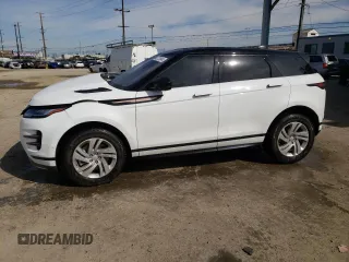 2021 Land Rover Range Rover Evoque R-Dynamic S with VIN SALZT2FX6MH135000, listed as a Copart auction lot 42729544 with 32,997 mi miles. Bid and sale history available at carsss.com. Image 1.