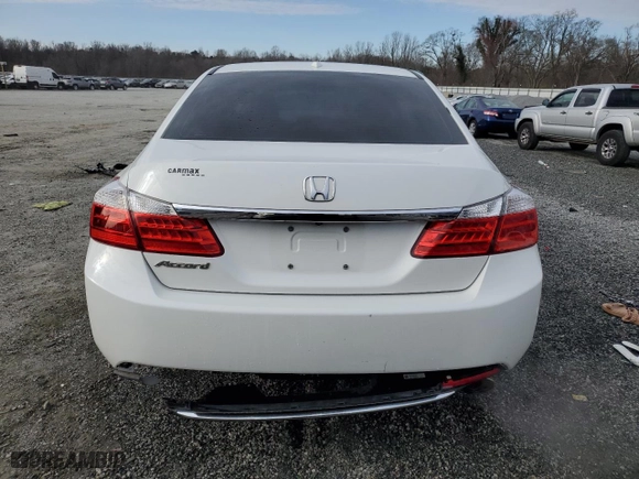 2014 Honda Accord Sedan EX-L with VIN 1HGCR2F8XEA233088, listed as a Copart auction lot 48301195 with 163,042 mi miles and Salvage Title. Bid and sale history available at carsss.com. Image 6.