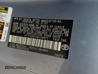 2008 Toyota Solara SE with VIN 4T1FA38P28U136673, listed as a Copart auction lot 76382654 with Not Provided miles and Salvage Title. Bid and sale history available at DreamBid. Image 12.