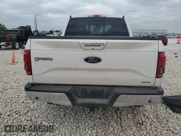 2016 Ford F-150 XLT with VIN 1FTEW1EF8GKD28630, listed as a Copart auction lot 53549385 with 171,388 mi miles and Salvage title. Bid and sale history available at DreamBid. Image 6.