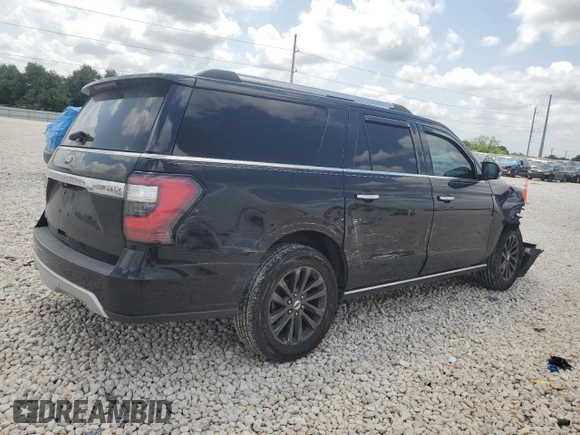 2019 Ford Expedition Max Limited with VIN 1FMJK1KT7KEA42968, listed as a Copart auction lot 54126135 with 110,910 mi miles and Salvage title. Bid and sale history available at DreamBid. Image 3.