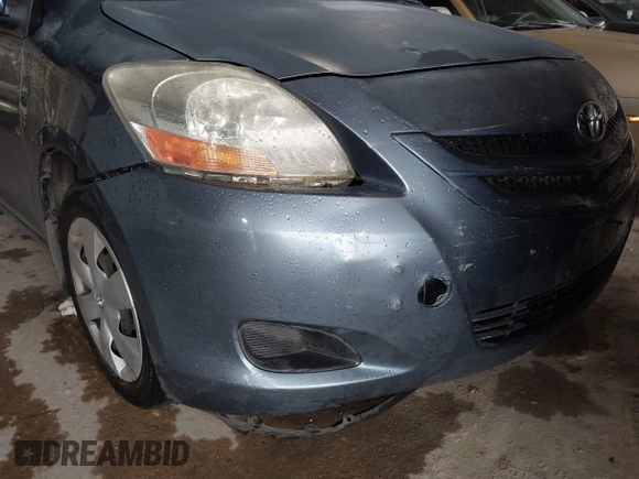 2008 Toyota Yaris with VIN JTDBT923181255807, listed as a IAAI auction lot 41923214 with 128,820 mi miles. Bid and sale history available at carsss.com. Image 6.