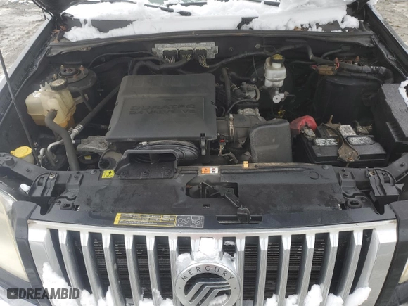2010 Mercury Mariner Premier with VIN 4M2CN8HG3AKJ12984, listed as a Copart auction lot 43227355 with 175,339 mi miles and Salvage Title. Bid and sale history available at carsss.com. Image 12.