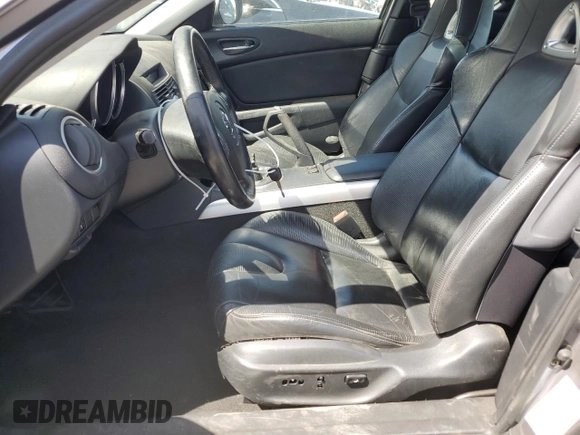 2004 Mazda RX-8 with VIN JM1FE173840137176, listed as a Copart auction lot 50568474 with 53,487 mi miles and Salvage Title. Bid and sale history available at carsss.com. Image 7.