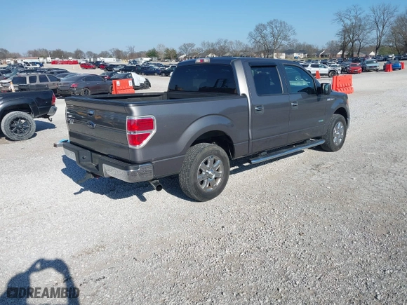 2013 Ford F-150 XL with VIN 1FTFW1CT5DFA98921, listed as a IAAI auction lot 41789209 with 272,201 mi miles. Bid and sale history available at carsss.com. Image 4.