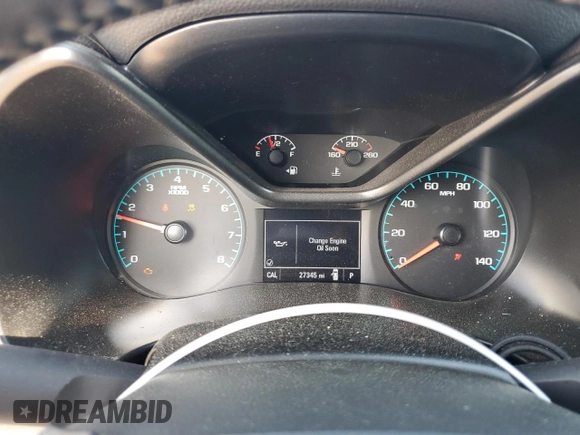 2022 Chevrolet Colorado 2WD LT with VIN 1GCGSCEA0N1308752, listed as a Copart auction lot 53984015 with 27,345 mi miles and Salvage title. Bid and sale history available at DreamBid. Image 9.