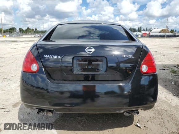 2005 Nissan Maxima 3.5 SL with VIN 1N4BA41E05C849953, listed as a Copart auction lot 73681854 with 129,402 mi miles and Salvage Title. Bid and sale history available at carsss.com. Image 6.