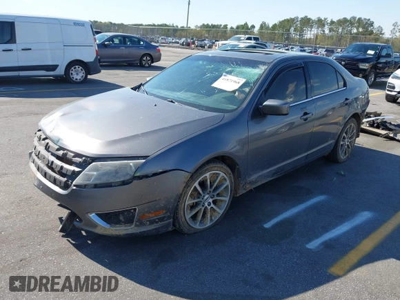2010 Ford Fusion SEL with VIN 3FAHP0JG4AR165129, listed as a IAAI auction lot 41871968 with 171,211 mi miles. Bid and sale history available at carsss.com. Image 2.