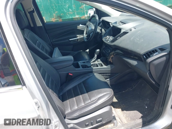 2017 Ford Escape Titanium with VIN 1FMCU0J99HUB23567, listed as a IAAI auction lot 42127795 with 93,056 mi miles. Bid and sale history available at carsss.com. Image 5.