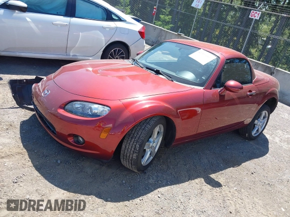 2008 Mazda MX-5 Miata Touring with VIN JM1NC26F080156247, listed as a IAAI auction lot 42359690 with 94,493 mi miles and . Bid and sale history available at DreamBid. Image 18.