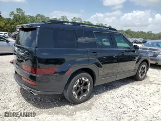 2024 Hyundai Santa Fe SEL with VIN 5NMP24GL5RH002131, listed as a Copart auction lot 65415114 with 7,730 mi miles and Salvage Title. Bid and sale history available at carsss.com. Image 3.