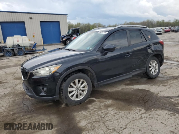 2014 Mazda CX-5 Touring with VIN JM3KE2CY8E0424757, listed as a Copart auction lot 54703195 with 111,401 mi miles and Salvage Title. Bid and sale history available at DreamBid. Image 1.