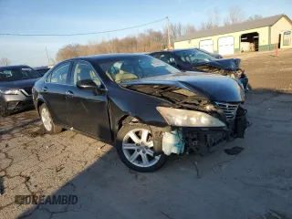 2009 Lexus ES 330 with VIN JTHBJ46G792295910, listed as a Copart auction lot 43849635 with 161,496 mi miles and Salvage Title. Bid and sale history available at DreamBid. Image 4.