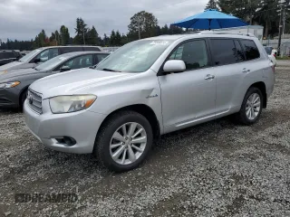2008 Toyota Highlander Hybrid with VIN JTEEW41A082004225, listed as a Copart auction lot 75349874 with 228,504 mi miles and Clean Title. Bid and sale history available at carsss.com. Image 1.