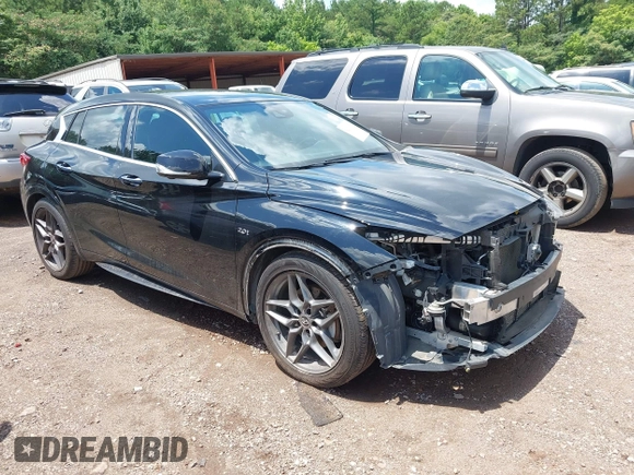 2017 Infiniti QX30 Premium with VIN SJKCH5CP5HA026043, listed as a IAAI auction lot 42531351 with 75,653 mi miles and . Bid and sale history available at DreamBid. Image 1.