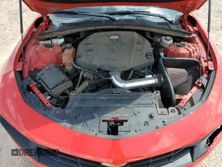 2021 Chevrolet Camaro 1LT with VIN 1G1FB1RS5M0126755, listed as a Copart auction lot 62061945 with 85,380 mi miles and Salvage title. Bid and sale history available at DreamBid. Image 11.