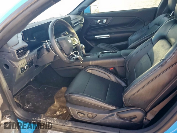 2024 Ford Mustang GT с VIN 1FA6P8CF6R5431405, выставлен на аукционе Copart как лот 64389805 с пробегом 26 094 миль миль и Списание • Salvage title. История ставок и продаж доступна на DreamBid. Изображение 7.