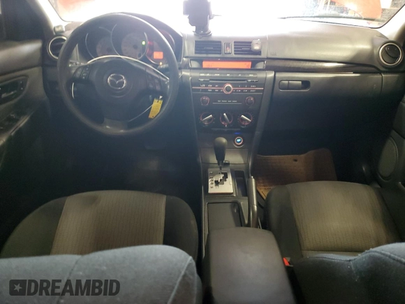 2008 Mazda Mazda3 i Touring Value with VIN JM1BK32F581811823, listed as a Copart auction lot 46530075 with 103,442 mi miles and Salvage Title. Bid and sale history available at carsss.com. Image 8.