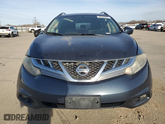 2013 Nissan Murano SV with VIN JN8AZ1MW3DW323514, listed as a Copart auction lot 48353255 with 125,284 mi miles and Salvage Title. Bid and sale history available at carsss.com. Image 5.