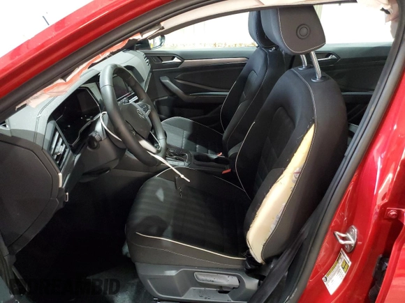 2024 Volkswagen Jetta Sport with VIN 3VWBM7BU2RM085503, listed as a Copart auction lot 58927395 with 1,846 mi miles and Salvage title. Bid and sale history available at DreamBid. Image 7.