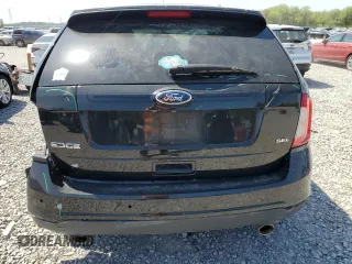 2014 Ford Edge SEL with VIN 2FMDK3JC2EBB35469, listed as a Copart auction lot 52348165 with 95,518 mi miles and Salvage Title. Bid and sale history available at carsss.com. Image 6.