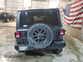 2024 Jeep Wrangler Sport with VIN 1C4PJXKN4RW208552, listed as a Copart auction lot 87195854 with Not provided miles and Salvage title. Bid and sale history available at DreamBid. Image 6.