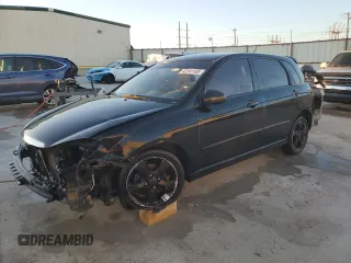 2008 Kia Spectra with VIN KNAFE161385015136, listed as a Copart auction lot 42241105 with 182,167 mi miles and Salvage Title. Bid and sale history available at carsss.com. Image 1.
