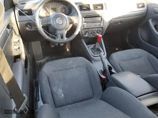 2014 Volkswagen Jetta Sedan S with VIN 3VW1K7AJ1EM382250, listed as a Copart auction lot 42019565 with 0 mi miles and Clean Title. Bid and sale history available at carsss.com. Image 8.