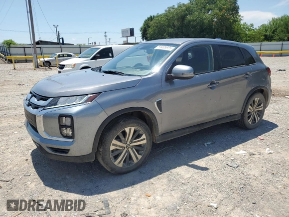 2020 Mitsubishi Outlander ES with VIN JA4AR3AU8LU022008, listed as a Copart auction lot 59405605 with 125,061 mi miles and Salvage title. Bid and sale history available at DreamBid. Image 1.