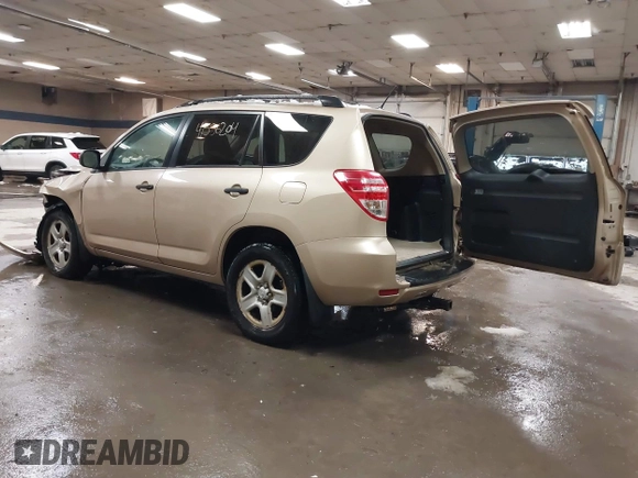 2012 Toyota RAV4 with VIN 2T3BK4DVXCW075983, listed as a IAAI auction lot 41556204 with 105,838 mi miles. Bid and sale history available at carsss.com. Image 3.
