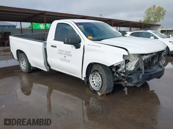 2020 Chevrolet Silverado 1500 Work Truck with VIN 3GCNWAEF8LG308802, listed as a IAAI auction lot 41090222 with 144,193 mi miles and . Bid and sale history available at DreamBid. Image 1.